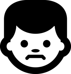 Man Face Vinyl Cutting Svg File, Free Vectors File